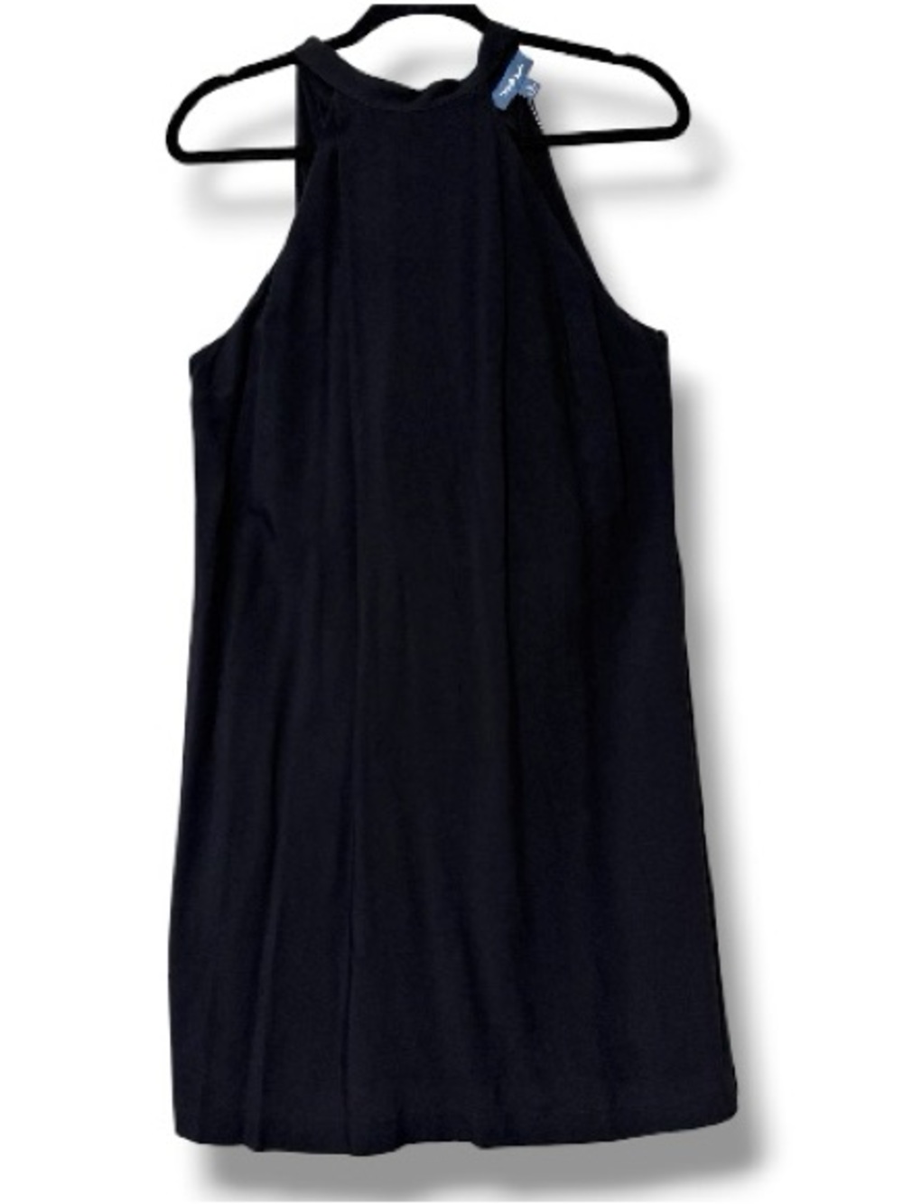 Modcloth size small women's black halter dress lined formal wedding casual NWT